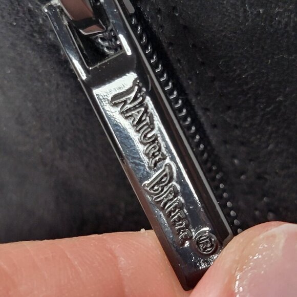 Women Nature Breeze Womens 9 Vegan Faux Suede Tasseled Zipper Bootie Ankle Boot - Picture 2 of 10